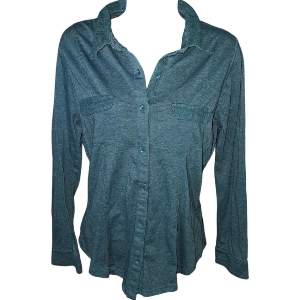 Y2K Dream Out Loud By Selena Gomez Button Up Long Sleeve Top